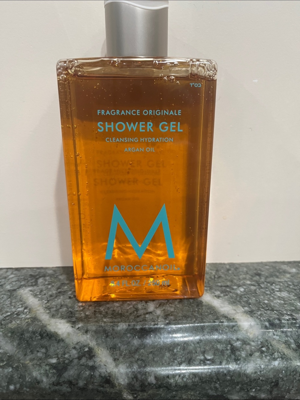 Moroccan Oil  White Shower Gel Box